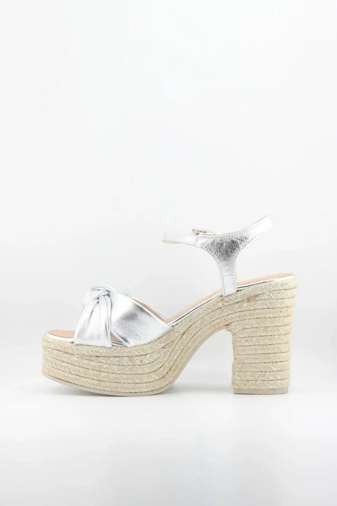 Gaimo Knotted Espadrille Platform Sandal